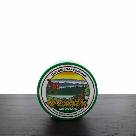 Stirling Soap Company Shave Soap, Ozark Mountain 1 Stirling Soap Company Shave Soap, Ozark Mountain