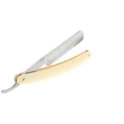 Boker 5/8" Edelweiss Faux Ivory Straight Razor -Men's Shaving Products Store Boker 58 Edelweiss Faux Ivory Straight Razor No Do not Hone 5