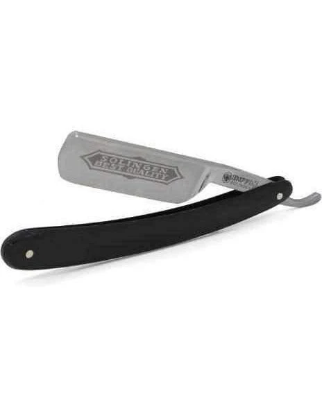 Dovo 6/8" Best Quality Straight Razor, Black Handle 2 Dovo 6/8" Best Quality Straight Razor, Black Handle - Image 2