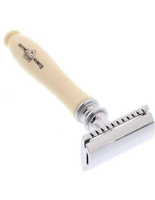 Edwin Jagger Chatsworth Double Edge Safety Razor, Imitation Ivory 2 Edwin Jagger Chatsworth Double Edge Safety Razor, Imitation Ivory - Image 2