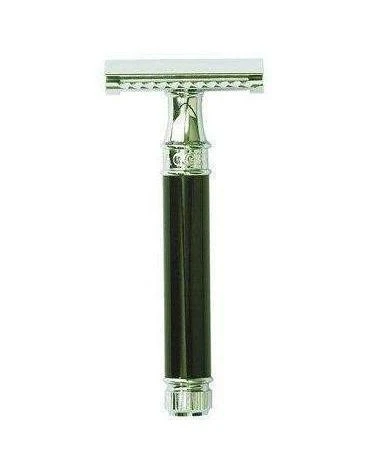 Edwin Jagger DE86 Double Edge Safety Razor, Black 3 Edwin Jagger DE86 Double Edge Safety Razor, Black - Image 3