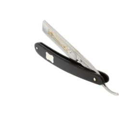 Dovo 5/8" Astrale Ebony Straight Razor -Men's Shaving Products Store For Kit Dovo 58 Astrale Ebony Straight Razor No Do not Hone 3