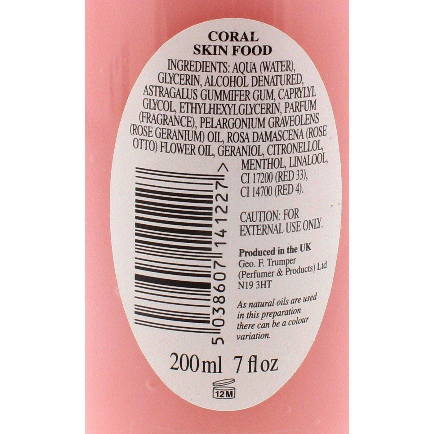 Geo F Trumper Coral Skin Food 200ml 3 Geo F Trumper Coral Skin Food 200ml - Image 3