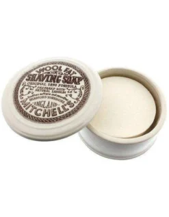 Mitchell's Wool Fat Shaving Soap With Ceramic Bowl -Men's Shaving Products Store Mitchells Wool Fat Shaving Soap with Ceramic Bowl 2
