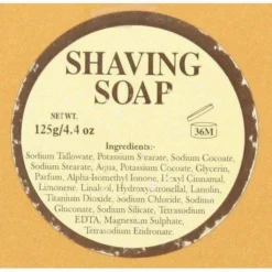 Mitchell's Wool Fat Shaving Soap With Ceramic Bowl -Men's Shaving Products Store Mitchells Wool Fat Shaving Soap with Ceramic Bowl 4