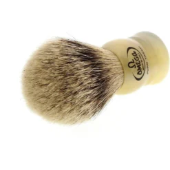 Omega 599 Silvertip Badger Shaving Brush -Men's Shaving Products Store Omega 599 Silvertip Badger Shaving Brush 3