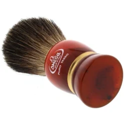 Omega 63185 Pure Badger Shaving Brush -Men's Shaving Products Store Omega 63185 Pure Badger Shaving Brush 4