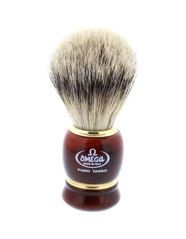 Omega 636 Silvertip Badger Shaving Brush 2 Omega 636 Silvertip Badger Shaving Brush - Image 2