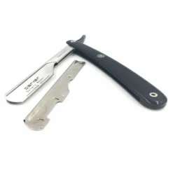 Parker® Parker PTB Straight Razor, Black -Men's Shaving Products Store PTB202