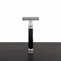 Edwin Jagger DE86 Double Edge Safety Razor, Black