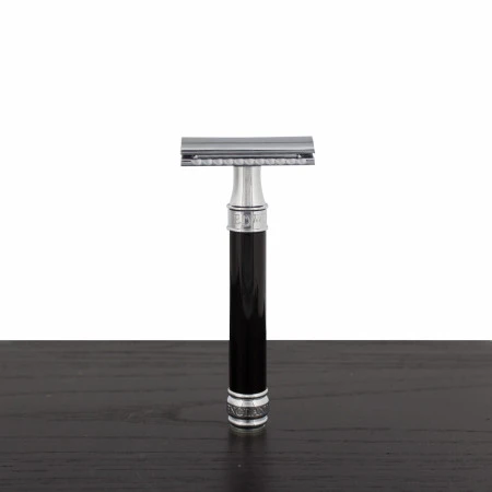 Edwin Jagger DE86 Double Edge Safety Razor, Black 1 Edwin Jagger DE86 Double Edge Safety Razor, Black
