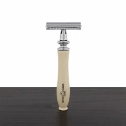Edwin Jagger Chatsworth Double Edge Safety Razor, Imitation Ivory