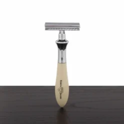 Edwin Jagger Imitation Ivory Plaza Double Edge Razor
