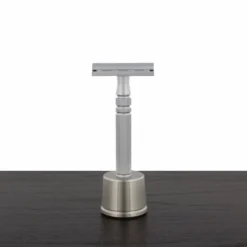 Feather AS-D2 Stainless Safety Razor With Stand