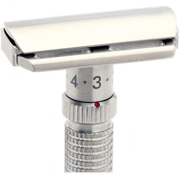 Rex Supply Co. Ambassador Adjustable Stainless Steel DE Safety Razor 4 Rex Supply Co. Ambassador Adjustable Stainless Steel DE Safety Razor - Image 4