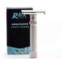 Rex Supply Co. Ambassador Adjustable Stainless Steel DE Safety Razor 17 Rex Supply Co. Ambassador Adjustable Stainless Steel DE Safety Razor -Men's Shaving Products Store Rex Supply Co Ambassador Adjustable Stainless Steel DE Safety Razor 8