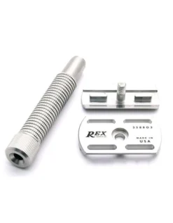 Rex Supply Co. Envoy Stainless Steel DE Safety Razor -Men's Shaving Products Store Rex Supply Co Envoy Stainless Steel DE Safety Razor 4