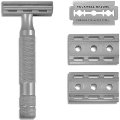 Rockwell 6S Adjustable Stainless Steel Safety Razor -Men's Shaving Products Store Rockwell 6S Adjustable Stainless Steel Safety Razor 7