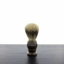 Edwin Jagger Best Badger Shaving Brush, Medium, Imitation Light Horn
