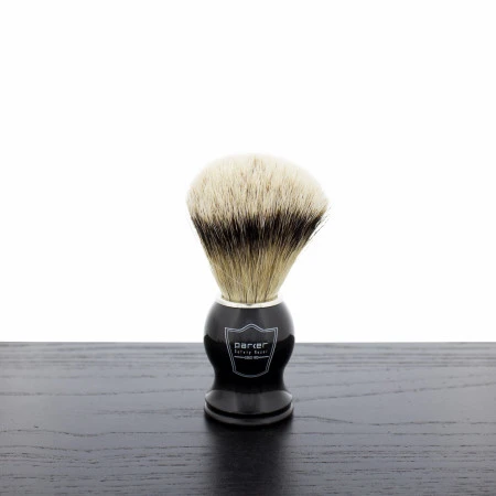 Parker® Parker BHST Silvertip Badger Shaving Brush, Black Handle 1 Parker® Parker BHST Silvertip Badger Shaving Brush, Black Handle