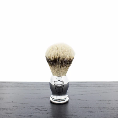 Parker® Parker CHST Silvertip Badger Shaving Brush, Chrome Handle 1 Parker® Parker CHST Silvertip Badger Shaving Brush, Chrome Handle