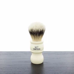 Simpson M7 Super Badger Shaving Brush, Ivory