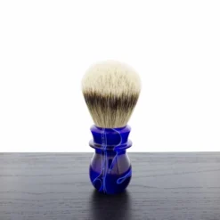 WCS Marble Collection Shaving Brush, Admiral Blue
