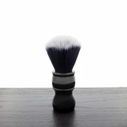 WCS Beacon Black Synthetic Shaving Brush, Black