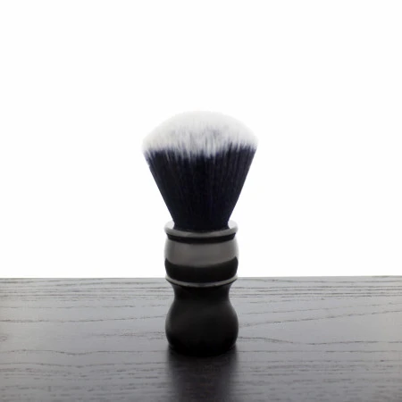 WCS Beacon Black Synthetic Shaving Brush, Black 1 WCS Beacon Black Synthetic Shaving Brush, Black