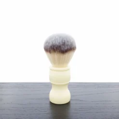 WCS Beacon Shaving Brush, Synthetic, Ivory