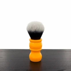 Yaqi R1710 Butterscotch Orange Tuxedo Synthetic Shaving Brush