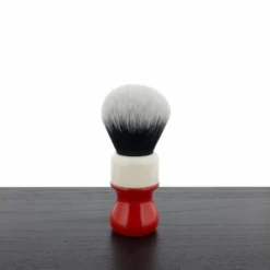 Yaqi R1732 Ferrari Rough Complex White Tuxedo Synthetic Shaving Brush
