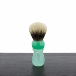 Yaqi Two Band Silvertip Shaving Brush, Mountain Lake Handle, 24mm