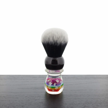 Yaqi R2002-S Tuxedo Shaving Brush, Lucky Dice 1 Yaqi R2002-S Tuxedo Shaving Brush, Lucky Dice