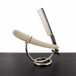 WCS Ivory Straight Razor, 5/8 Carbon Steel