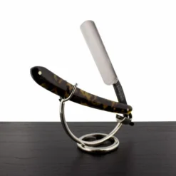 WCS Tortoise Shell Straight Razor, 5/8 Carbon Steel