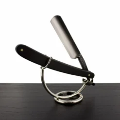 WCS Ebony Wood Straight Razor, 5/8 Carbon Steel