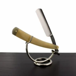 WCS Horn Straight Razor, 5/8 Carbon Steel