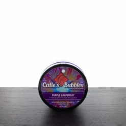 Catie's Bubbles Shaving Soap, Purple Grapefruit, 4oz.