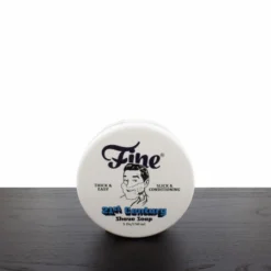 Fine Classic Shaving Soap In Bowl, Barber Blue