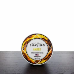 WCS Shaving Soap, Amber