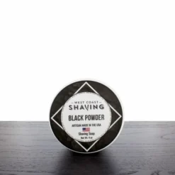 WCS Shaving Soap, Black Powder