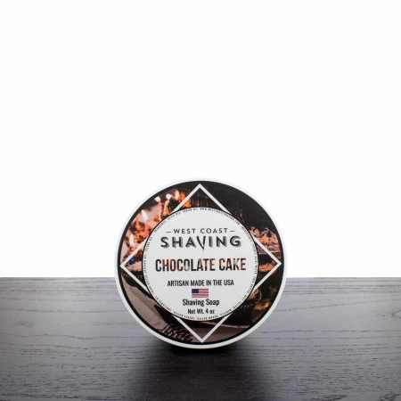 WCS Shaving Soap, Chocolate Cake 1 WCS Shaving Soap, Chocolate Cake