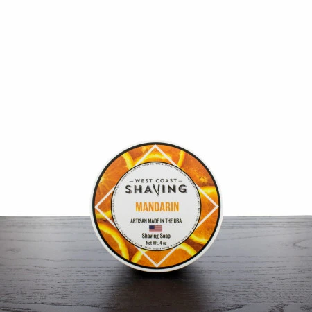 WCS Shaving Soap, Citrus Mandarin 1 WCS Shaving Soap, Citrus Mandarin