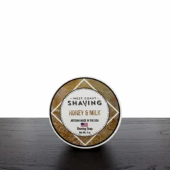 WCS Shaving Soap, Honey & Milk