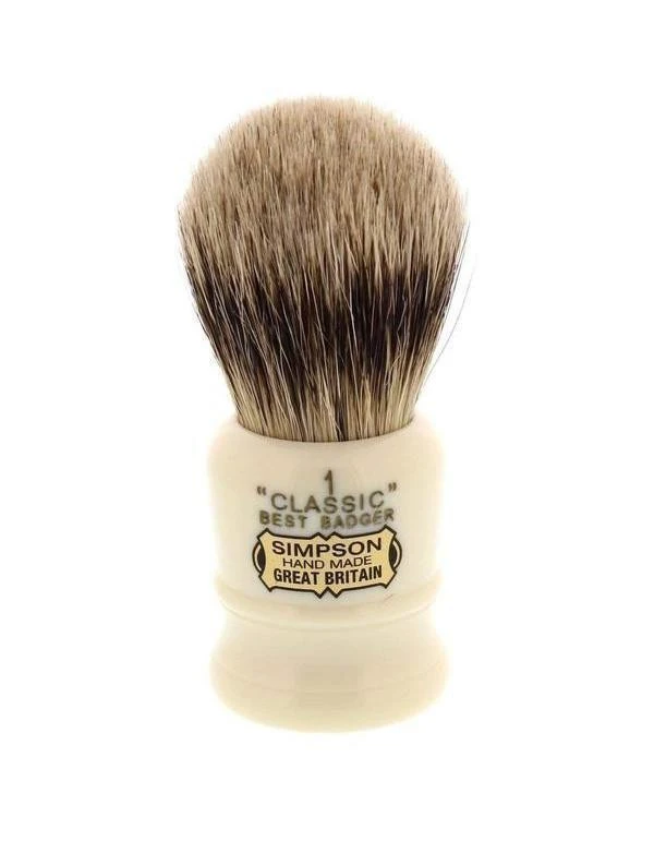 Simpson Classic CL 1 Best Badger Shaving Brush (CL1B) 2 Simpson Classic CL 1 Best Badger Shaving Brush (CL1B) - Image 2