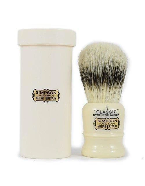 Simpson Classic Synthetic Shaving Brush (CL1S) 2 Simpson Classic Synthetic Shaving Brush (CL1S) - Image 2