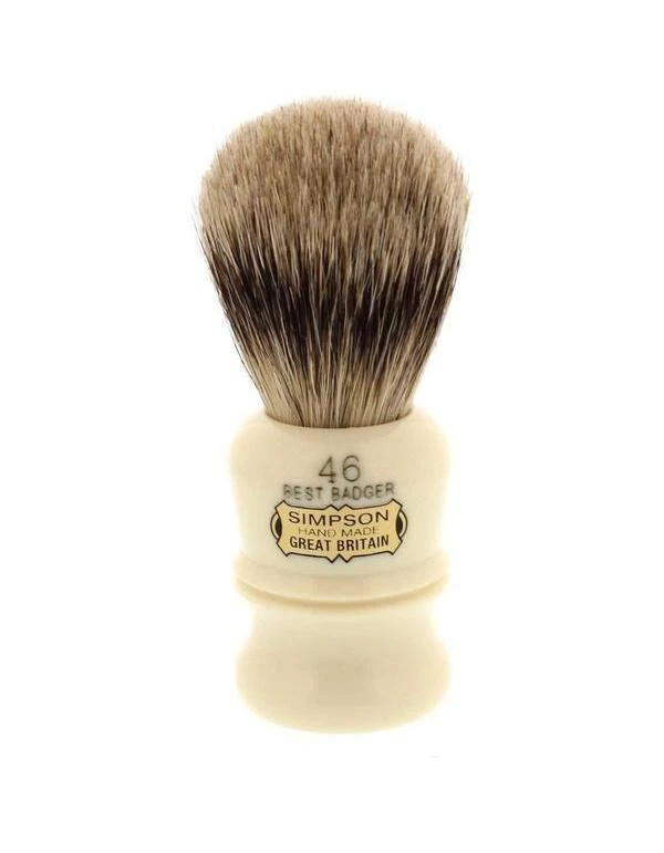 Simpsons Berkeley Best Badger Shaving Brush 46B 2 Simpsons Berkeley Best Badger Shaving Brush 46B - Image 2