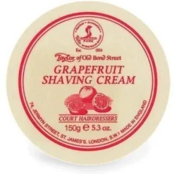 Taylor Of Old Bond Street Shaving Cream Bowl, Grapefruit -Men's Shaving Products Store Taylor of Old Bond Street Shaving Cream Bowl Grapefruit 4