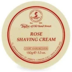 Taylor Of Old Bond Street Shaving Cream Bowl, Rose -Men's Shaving Products Store Taylor of Old Bond Street Shaving Cream Bowl Rose 3
